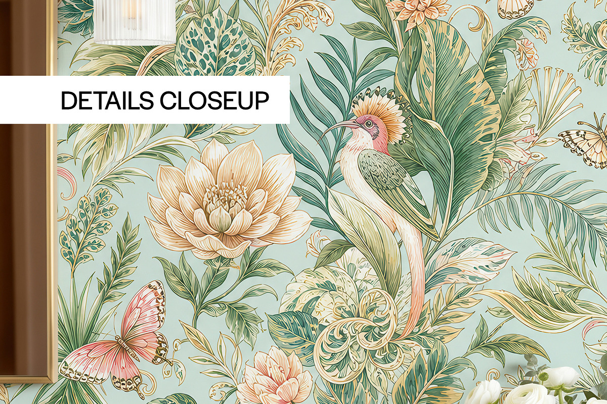 Bathroom Wallpaper Mockup PSD, a Household Mockup by 1001 mockups (Photo 4 of 12)