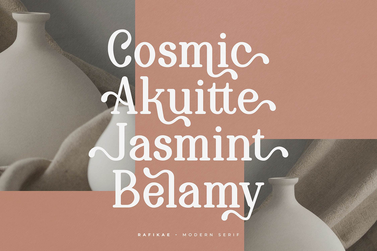 Rafikae | Modern Serif Font, a Serif Font by Denustudios (Photo 4 of 13)