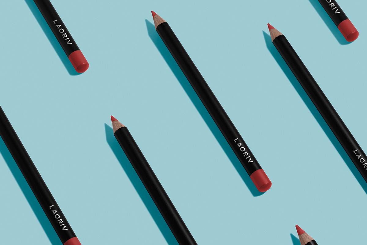 Logo Mockup Pencil Lip Eye Liner, a Pens & Pencil Mockup by Asylab (Photo 1 of 7)
