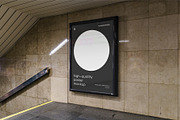 Subway Poster Mockup Bundle Metro, an Advertising Mockup by FoundImages (Thumbnail 44 of 61)