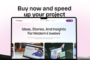 Monava - Creator Monetization UI Kit, a Landing Page Template by Agensip Design Agency (Thumbnail 10 of 10)