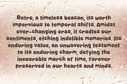 RETRO - Handwritting, a Handwritten Font by Charmingbear59.design (Thumbnail 2 of 5)