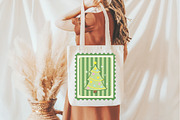 Christmas Tree Coquette Stamps png, an Illustration by Libby Wishes (Thumbnail 4 of 5)
