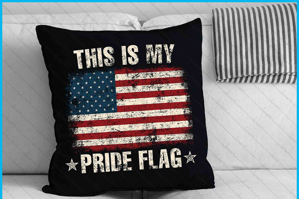 USA Flag American 4th of July, an Object Graphic by Creativeusart (Photo 4 of 4)