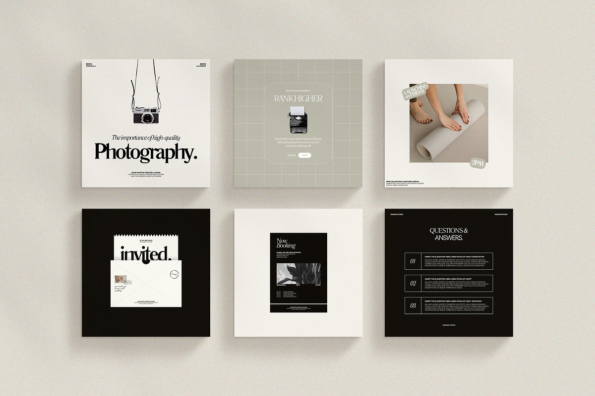 SERE / Entire Instagram Collection, a Social Media Template by Wildnun Studio (Photo 12 of 53)