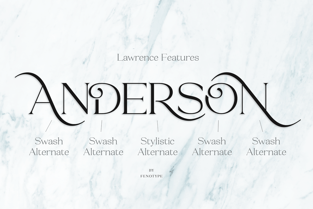 Lawrence Modern Roman, a Serif Font by Fenotype (Photo 8 of 10)