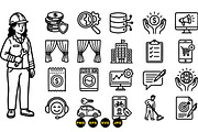 Professional Business Icon Set, an Illustration by designvectx (Thumbnail 3 of 3)