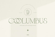 Coolumbus modern serif font, a Serif Font by Tegh co. (Thumbnail 1 of 17)