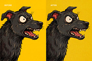 Retro Print Design Template, a Layer Style Add-On by Gromov Design (Thumbnail 3 of 4)