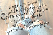 Arelon Handwritten Font, a Sans Serif Font by Adalin (Thumbnail 3 of 4)