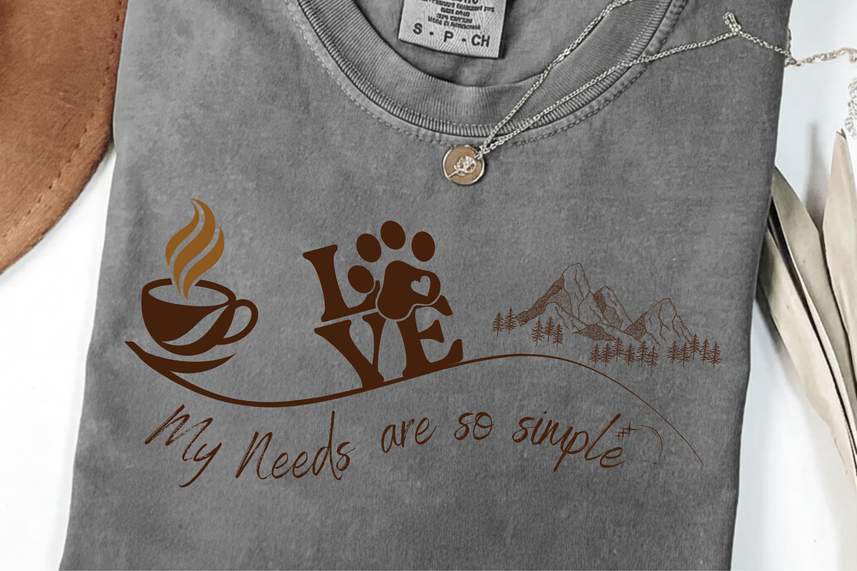 My Needs Are Simple PNG SVG, a Graphic by Vector Portal (Photo 9 of 10)