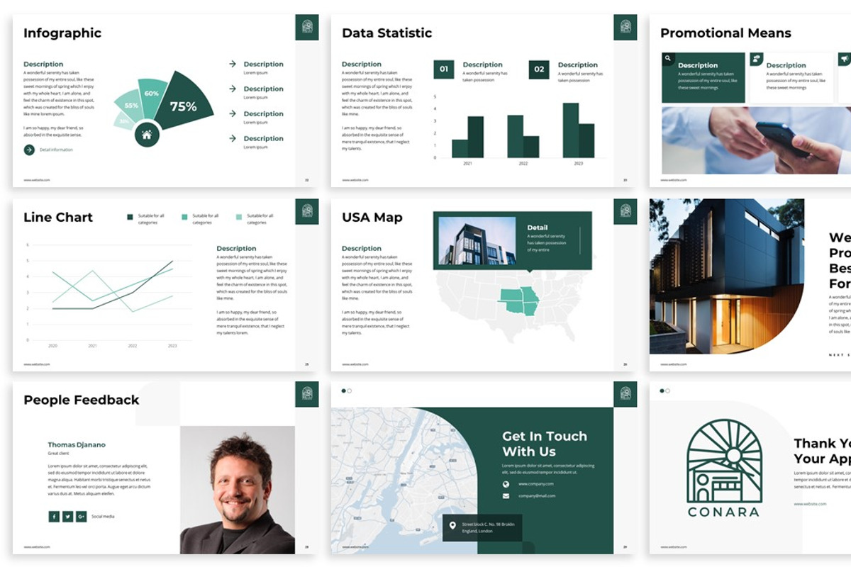 Conara - Residential Powerpoint, a Presentation Template by SlideFactory (Photo 4 of 4)