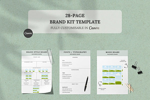 Brand Kit Template - SUNNY