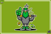 TIME TO CRIME - artwork, an Illustration by Behold design supply (Thumbnail 2 of 3)