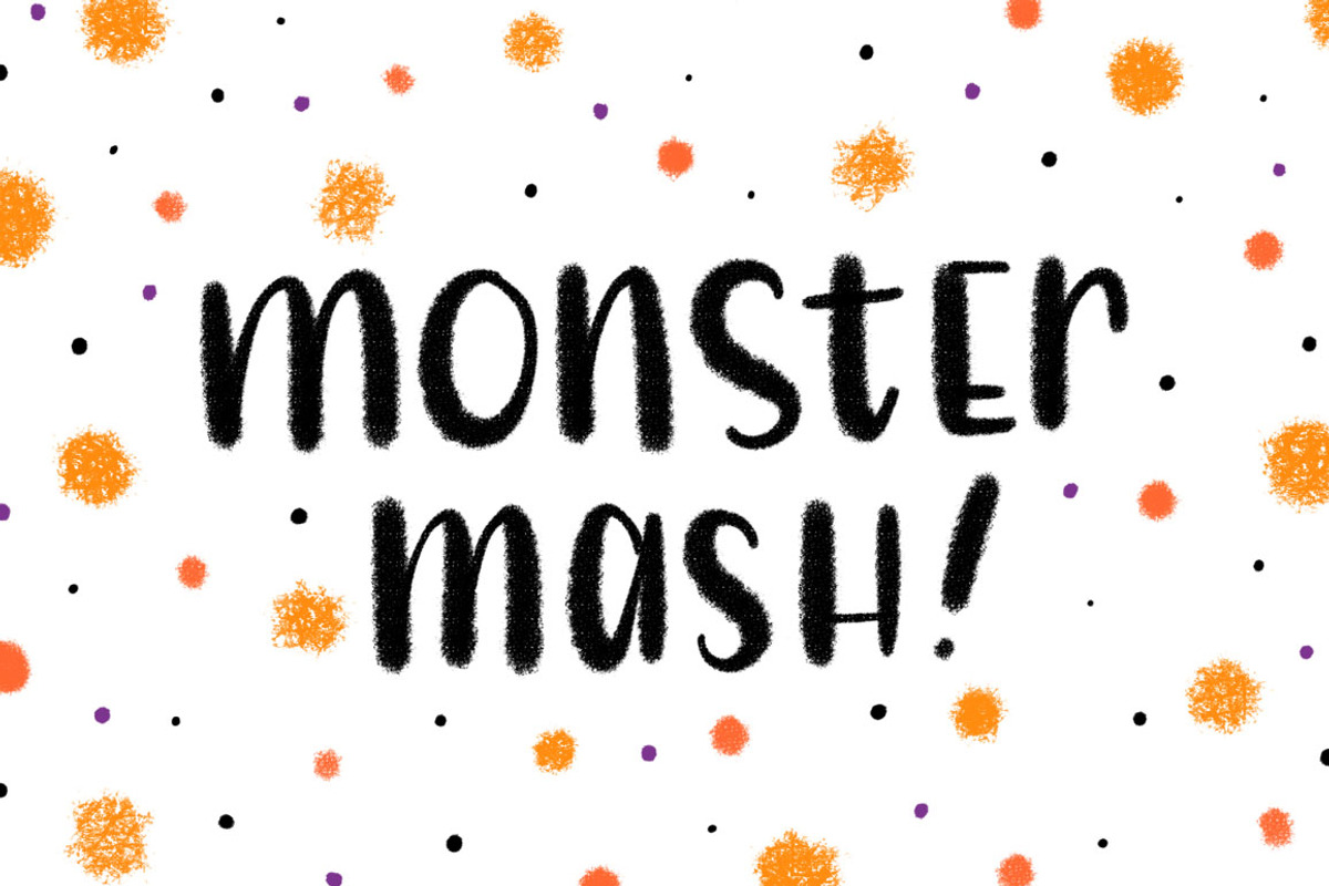 Monster Textured Procreate Brushes, a Brush Add-On by On the Mark Designs (Photo 6 of 7)