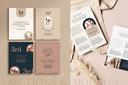 4 in 1 Course Creator Bundle CANVA, a Magazine Template by Mirazz (Thumbnail 10 of 50)