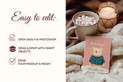 Christmas Card Mockup Bundle, a Product Mockup by Serenefeeling (Thumbnail 6 of 14)