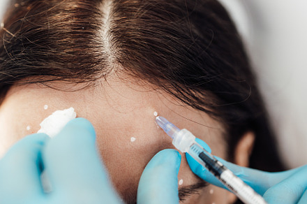 Real beauty treatment with botox stock photo containing beauty and botox, a Beauty & Fashion Photo by REDDOT Studio