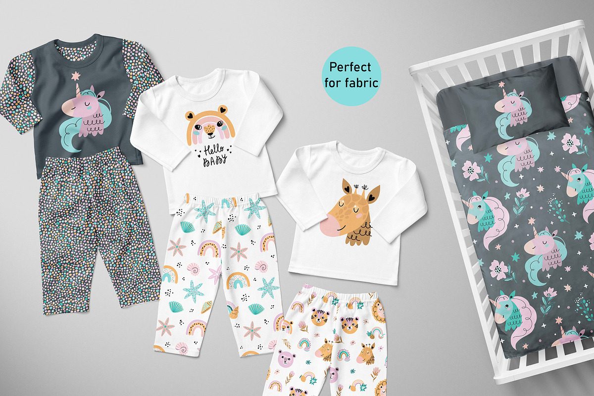 Summer vibes baby illustrations, an Animal Illustration by OxanaTally (Photo 10 of 14)