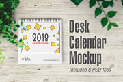 Desk Calendar Mockup, a Product Mockup by simuradi (Thumbnail 1 of 7)