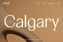 CS Calgary – Elegant Sans Serif