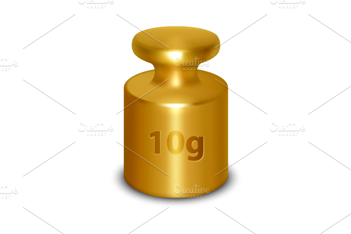 Calibration Weight. Vector Set., an Object Graphic by Gomolach (Photo 3 of 8)