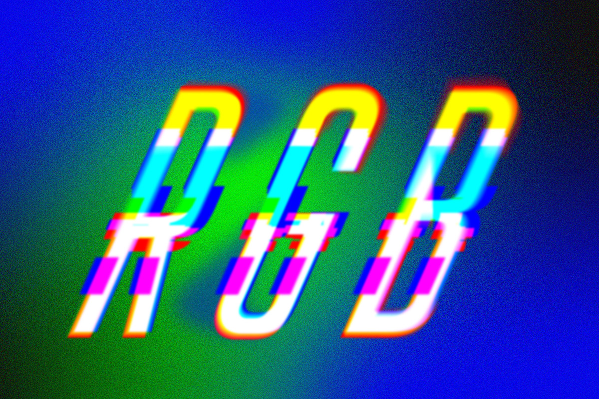 RGB Text Effect, an Object Graphic by wavebreak