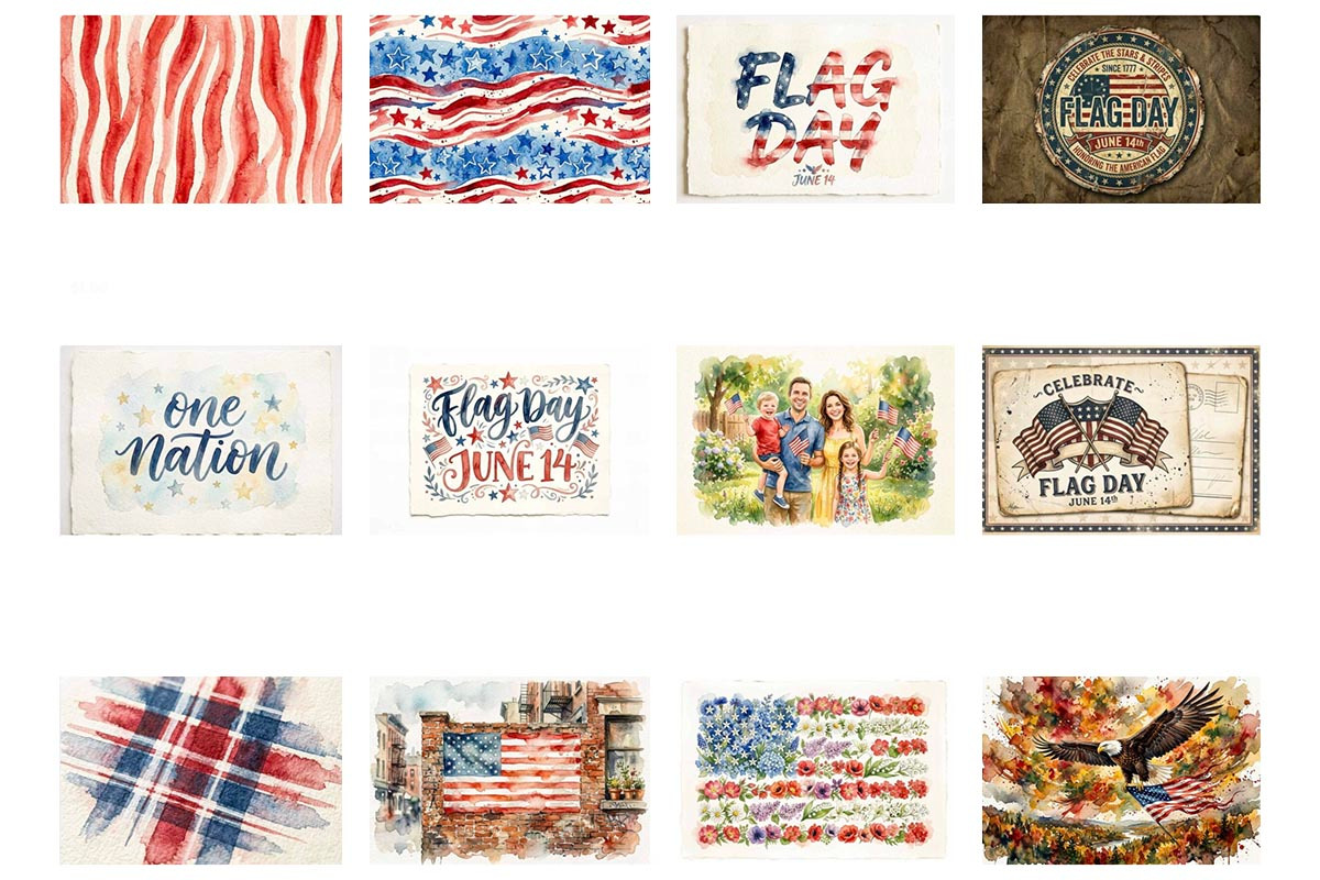 4th of July Celebration Grunge, a Texture Illustration by VetalStock (Photo 3 of 3)