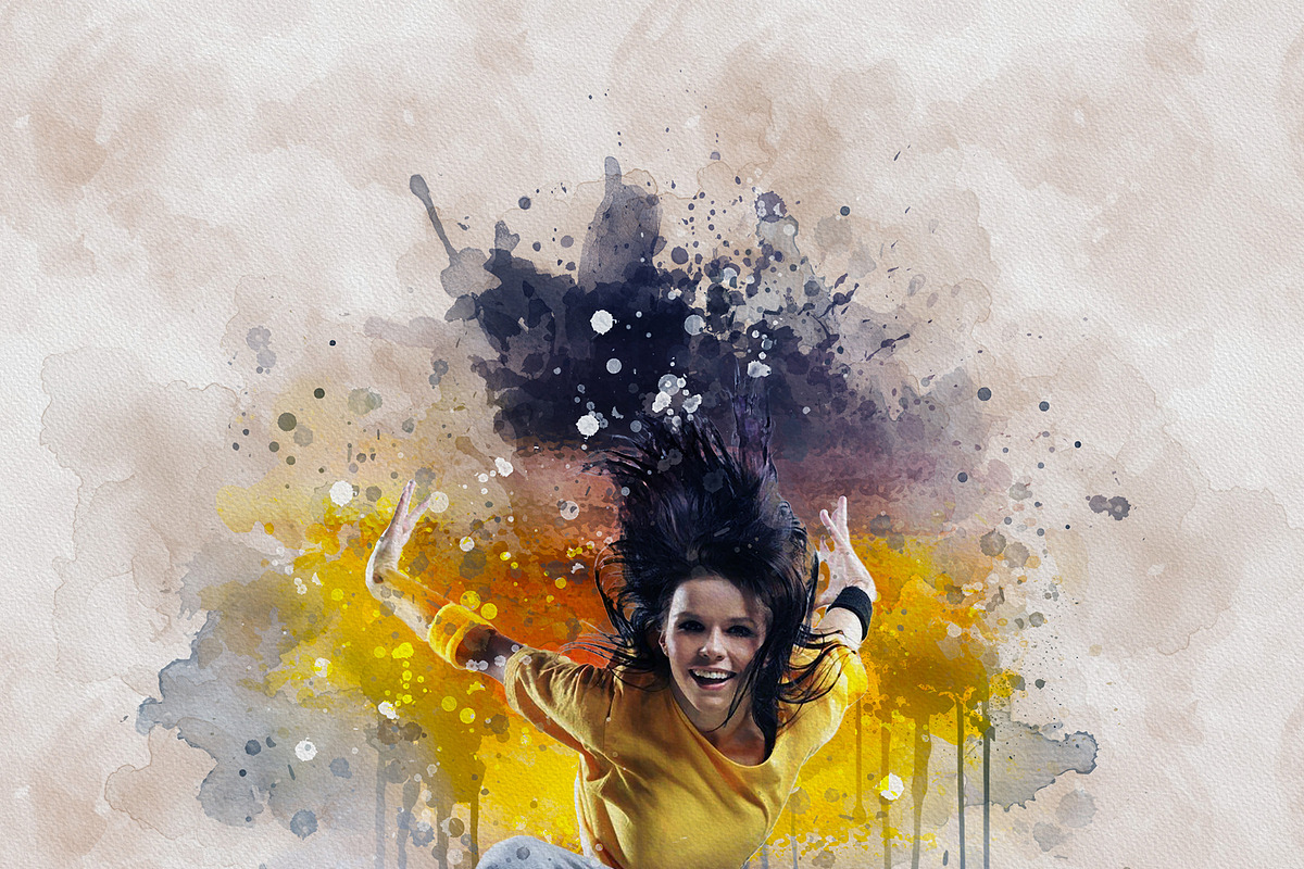 Watercolor Special Edition Action, an Action Add-On by MRI STUDIO (Photo 7 of 16)