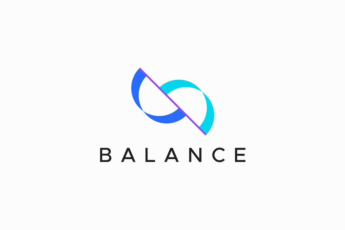 Balance Abstract Half Circle Logo, a Branding & Logo Template by Signatoro (Photo 1 of 2)