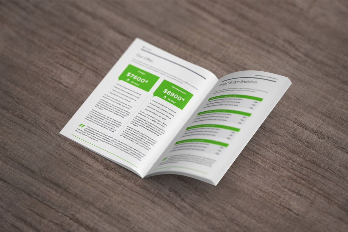 Brochure / Catalog Mock-Up, a Print Template by MassDream (Photo 6 of 20)