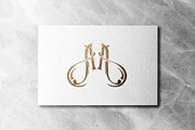 Elegant AM logo ornament, a Branding & Logo Template by Alexandra De Angelis (Thumbnail 3 of 4)