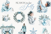 New! Winter Christmas Edition, a Seasonal Illustration by Isabelle Salem (Thumbnail 98 of 227)