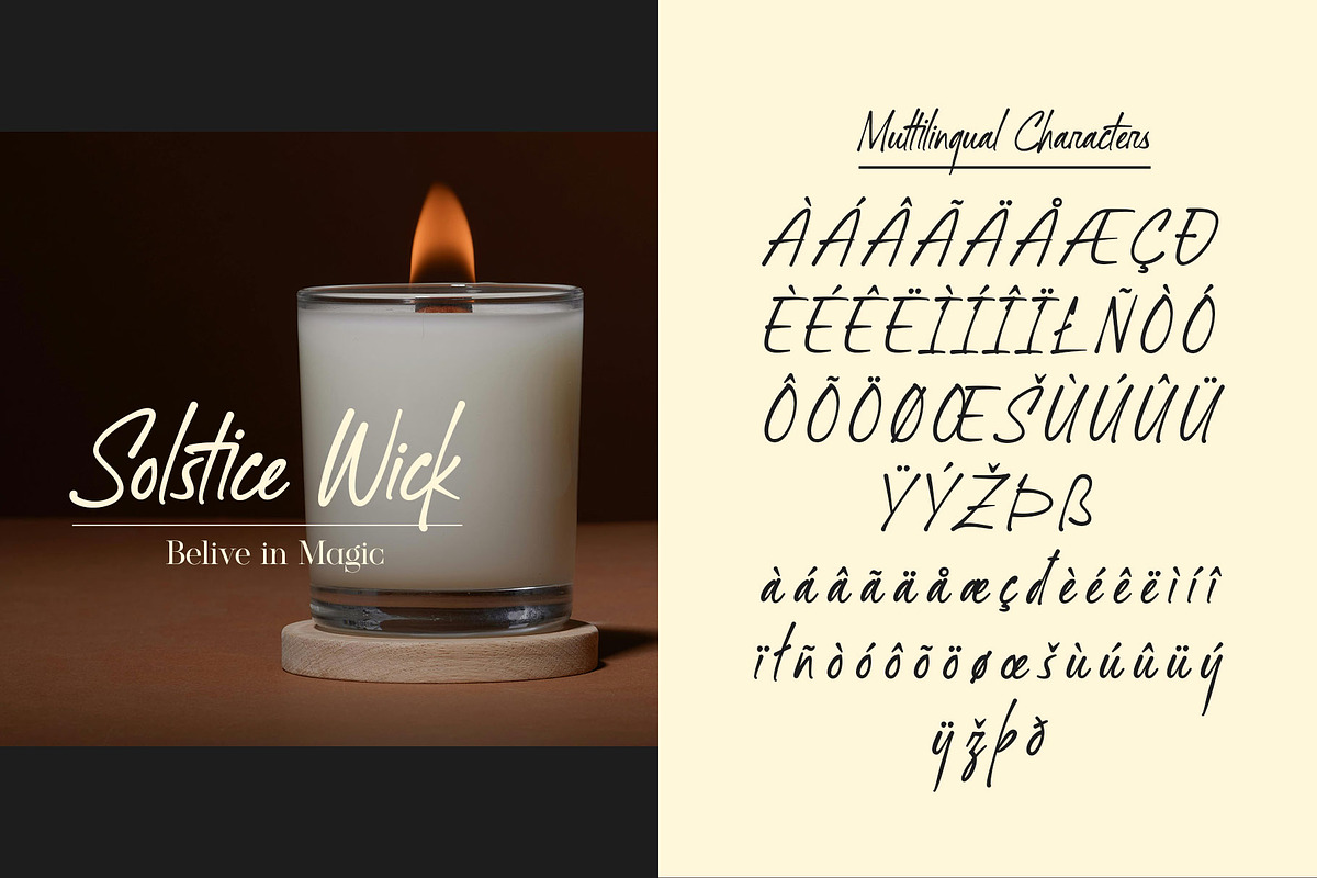 Silent Thinker | Quick Handwritten, a Handwritten Font by Lemonthe (Photo 4 of 7)