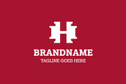 Letter H or HH Unique Logo, a Branding & Logo Template by Pray Art Design Studio (Thumbnail 2 of 2)