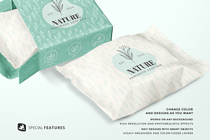 Handmade Soap Bar Packaging Mockup