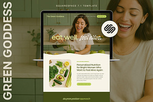 Health & Wellness Website Template, a Squarespace Template by Glo Design Studio