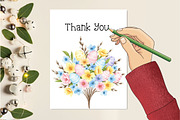 Watercolor Bushes Clipart Bundle, an Illustration by Creative Art (Thumbnail 7 of 10)