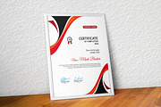 Certificate Word | PSD | AI, a Stationery Template by Curve Design (Thumbnail 1 of 3)