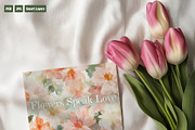 Tulip Moments_Card Mockups, a Mockup by NikiArts (Thumbnail 2 of 11)