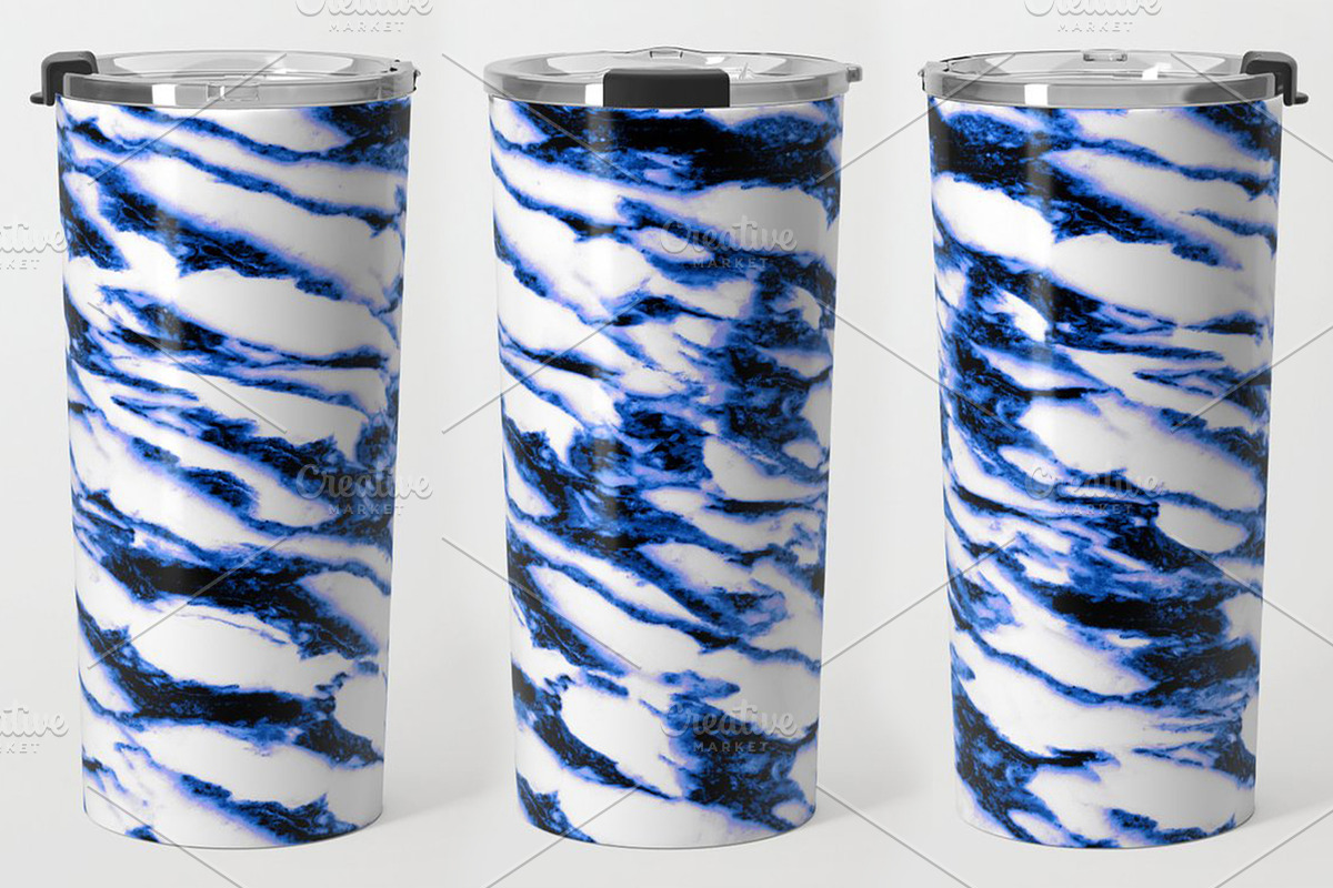 Blue Marble Texture | Repeat Pattern, a Pattern Graphic by PATTERNBASE (Photo 4 of 4)