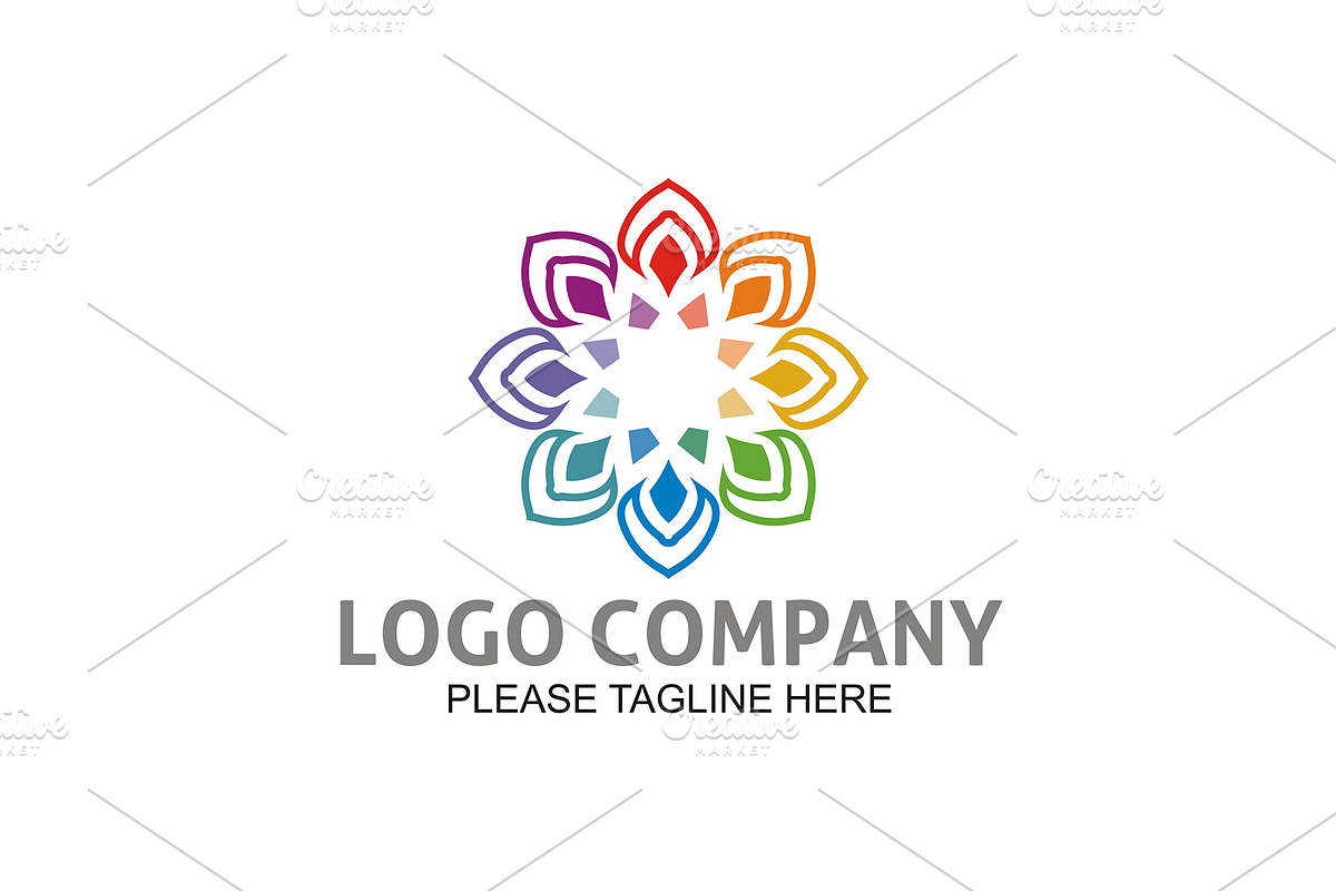 20 Logo Flower Templates Bundle, a Branding & Logo Template by Friendesigns (Photo 17 of 21)