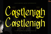 Castlenight, a Blackletter Font by Integritype Studio (Thumbnail 2 of 15)