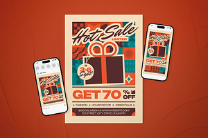 Hot Sale Event Flyer Set, a Flyer Template by The Good Store