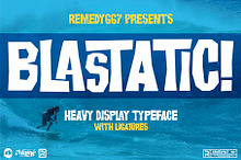 Blastatic! - Modern Font