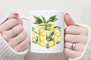 Lemon Clipart Summer Fashion Cottage, an Illustration by Sublimation Artist (Thumbnail 5 of 6)