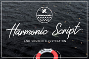 Harmonic Script + Bonus (40% OFF), a Script Font by Rustype (Thumbnail 1 of 9)