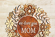 Mom and Dad Set Multilayer Templates, a Templates & Theme by LaserCutano (Thumbnail 5 of 9)