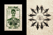 Dirty Print Effect, a Layer Style Add-On by Design Squad (Thumbnail 2 of 6)