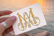 MA AM Wedding Monogram Logo, a Branding & Logo Template by LogoAV (Thumbnail 3 of 6)